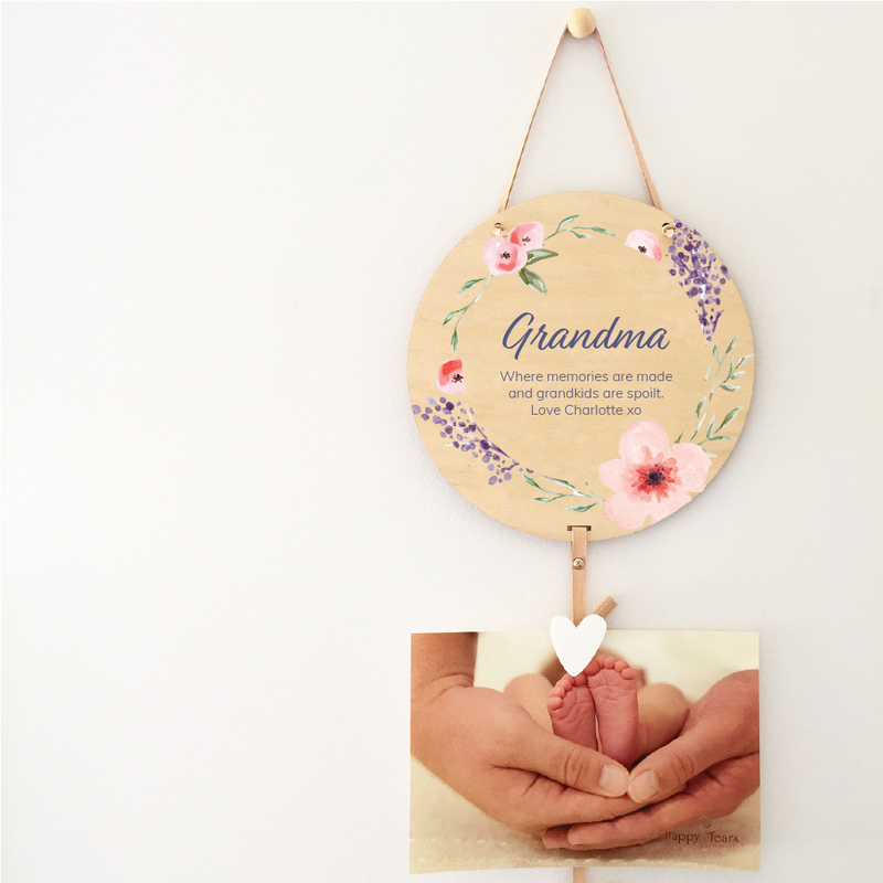 Memory Drops for Mum - Pink Florals