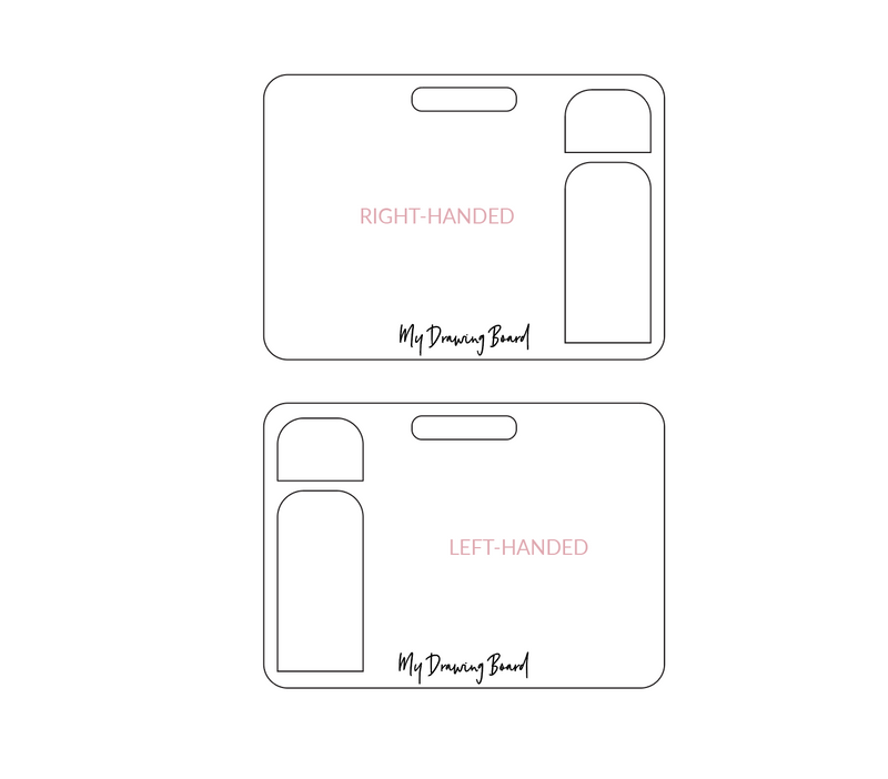 Personalised A4 Drawing/Slant Boards