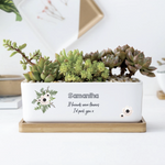 Custom ceramic Planter - Flower bouquet