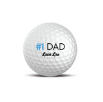 Personalised golf ball sample