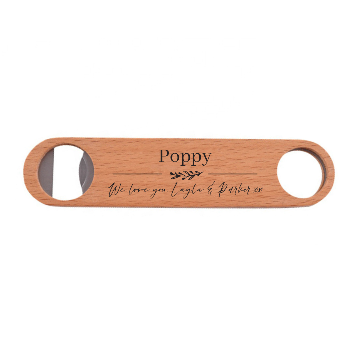 Personalised Father's day bottle opener