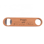 Personalised Father's day bottle opener