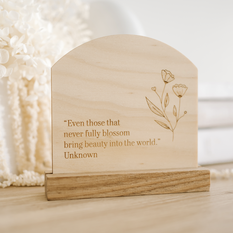 Etched Plaques - Still Life (multiple sayings)
