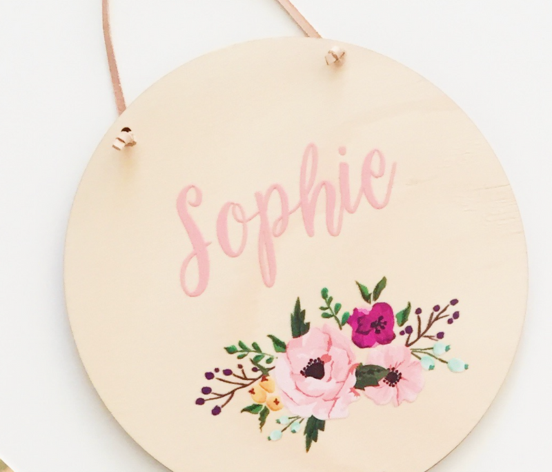 Birth Details Plaque, Custom Name Plaque, Personalised Name Plaque