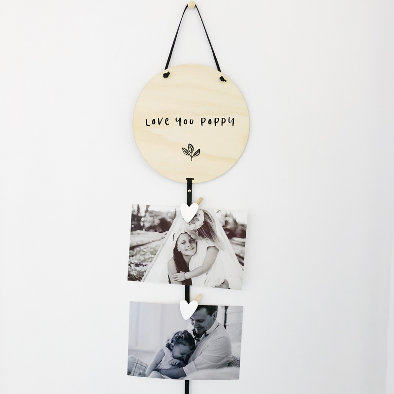 Photo frames for poppy