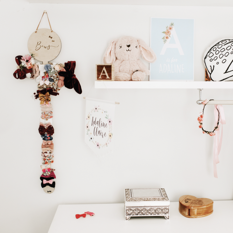 Hair Accessory Drops - Girl's best friend (ready-made)