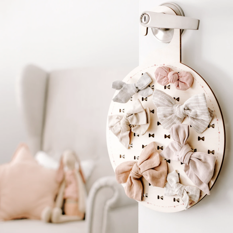 Bow Plaques - Wardrobe (ready-made)