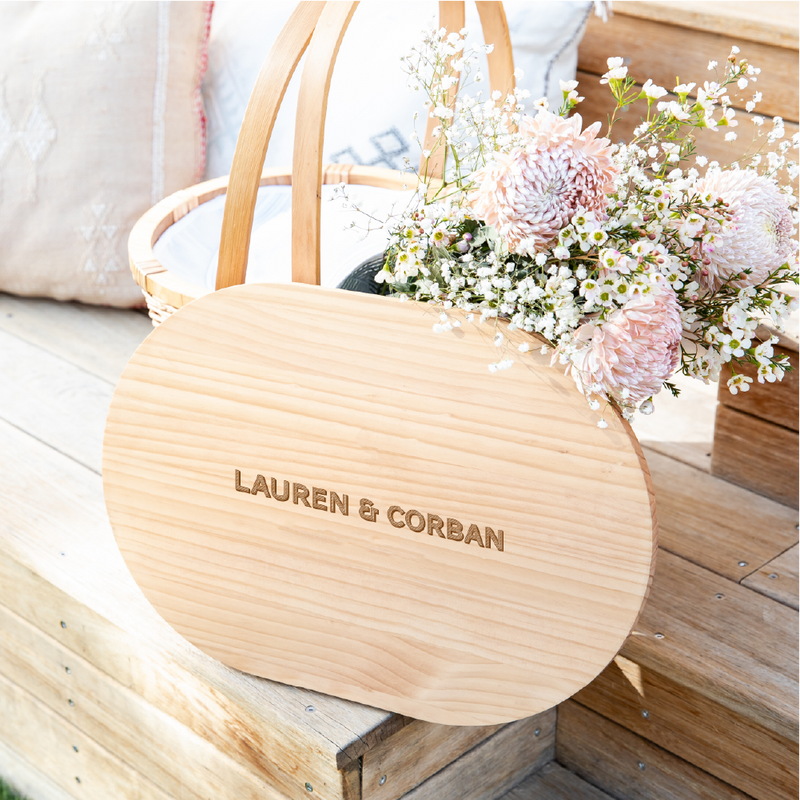 Wicker Picnic Baskets - Single Line