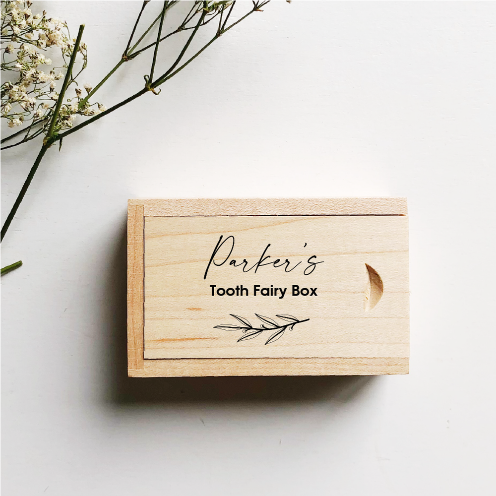 Personalised Tooth Fairy Box | T-Leaf Collections