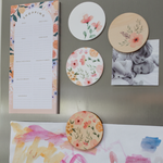 Fridge Magnets - Watercolour Florals (ready-made)