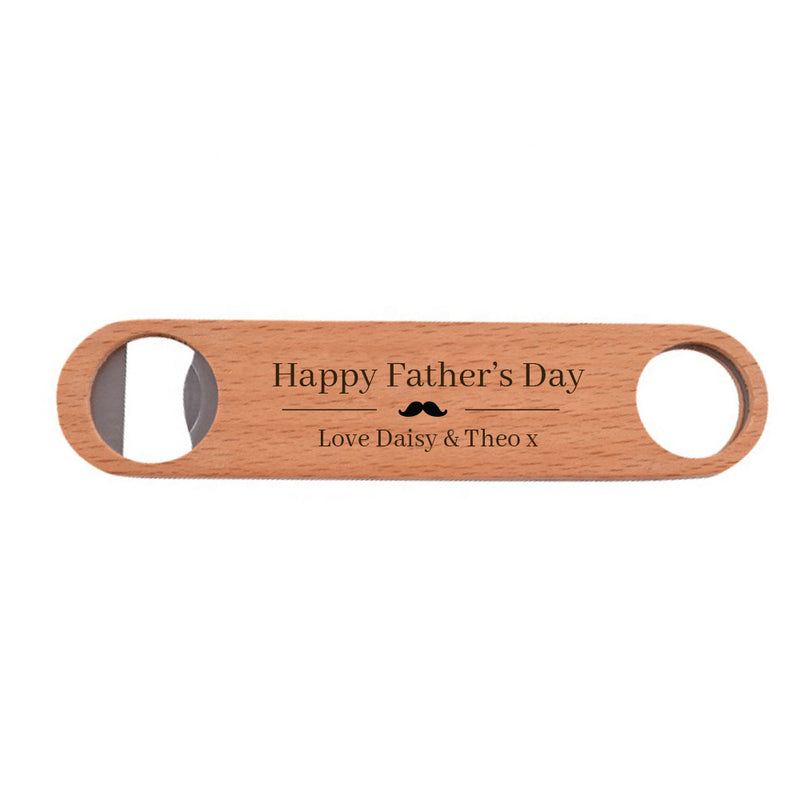 Personalised bottle opener - etched