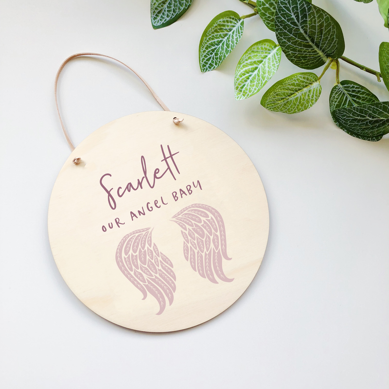 Angel Baby Plaques - multiple designs