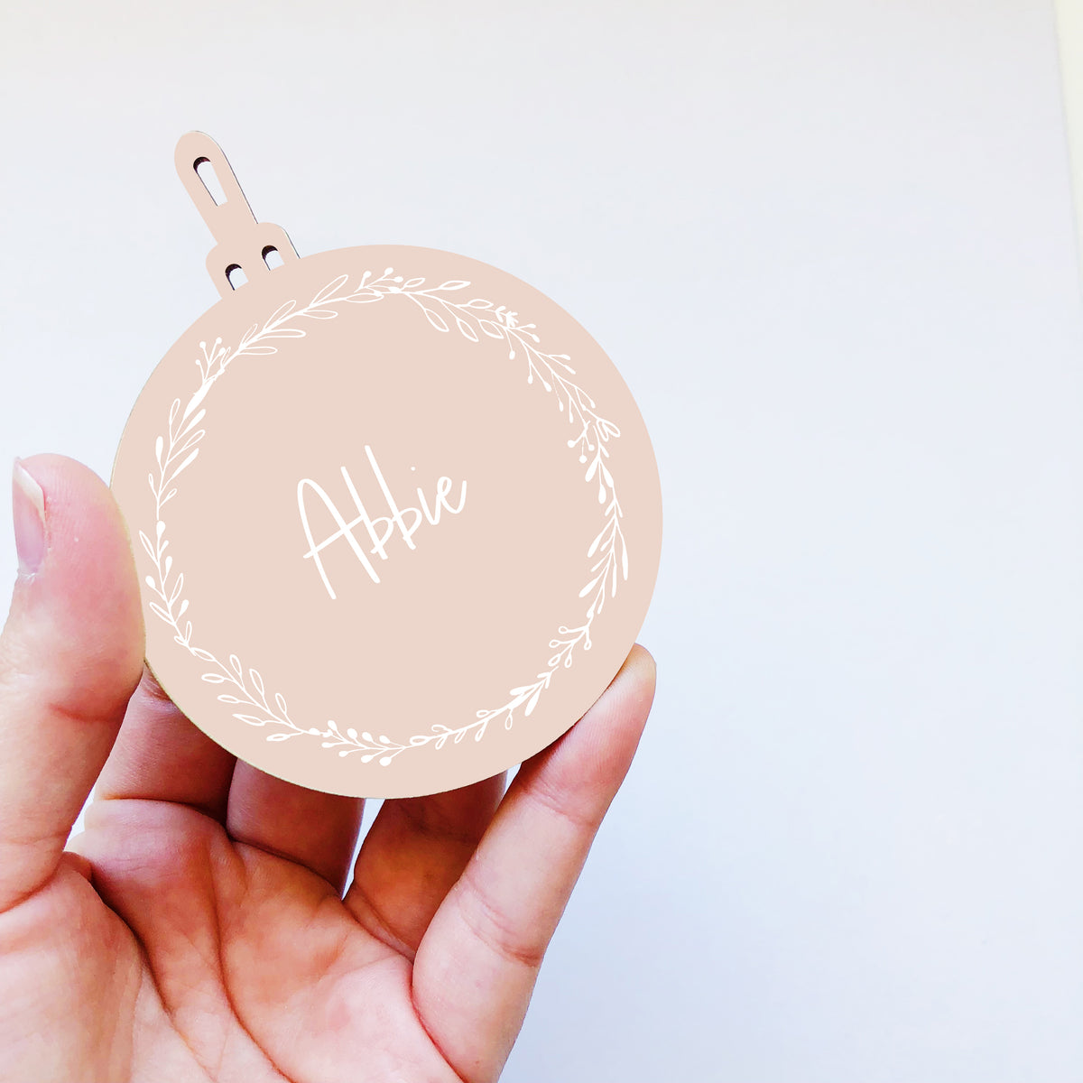 Acrylic Christmas Baubles - Double Sided