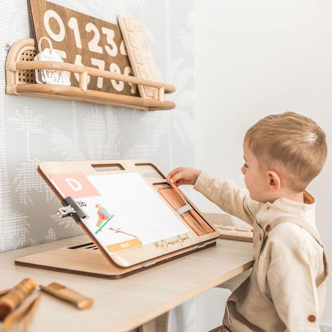 personalised Drawing board little boy