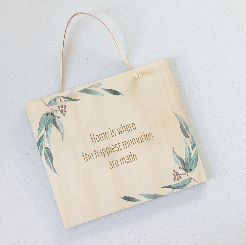 Printed Plaques Timber (custom)