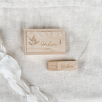 Etched USB - Maple Wood