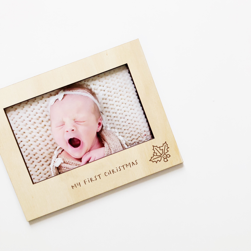 My First Christmas Photo Frames (ready-made)
