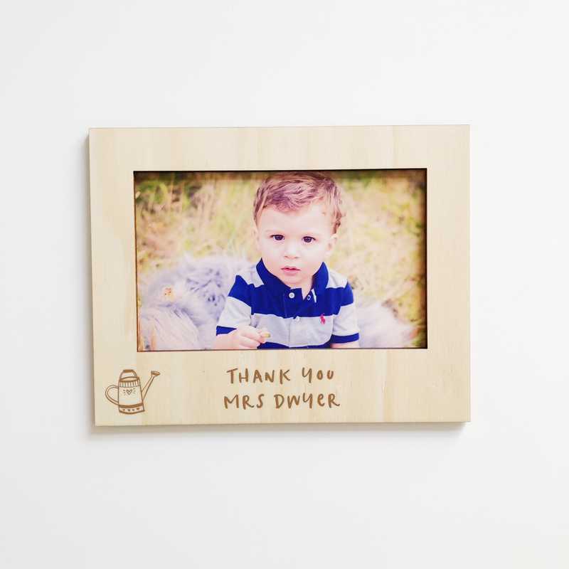 Teacher Photo Frames (custom)